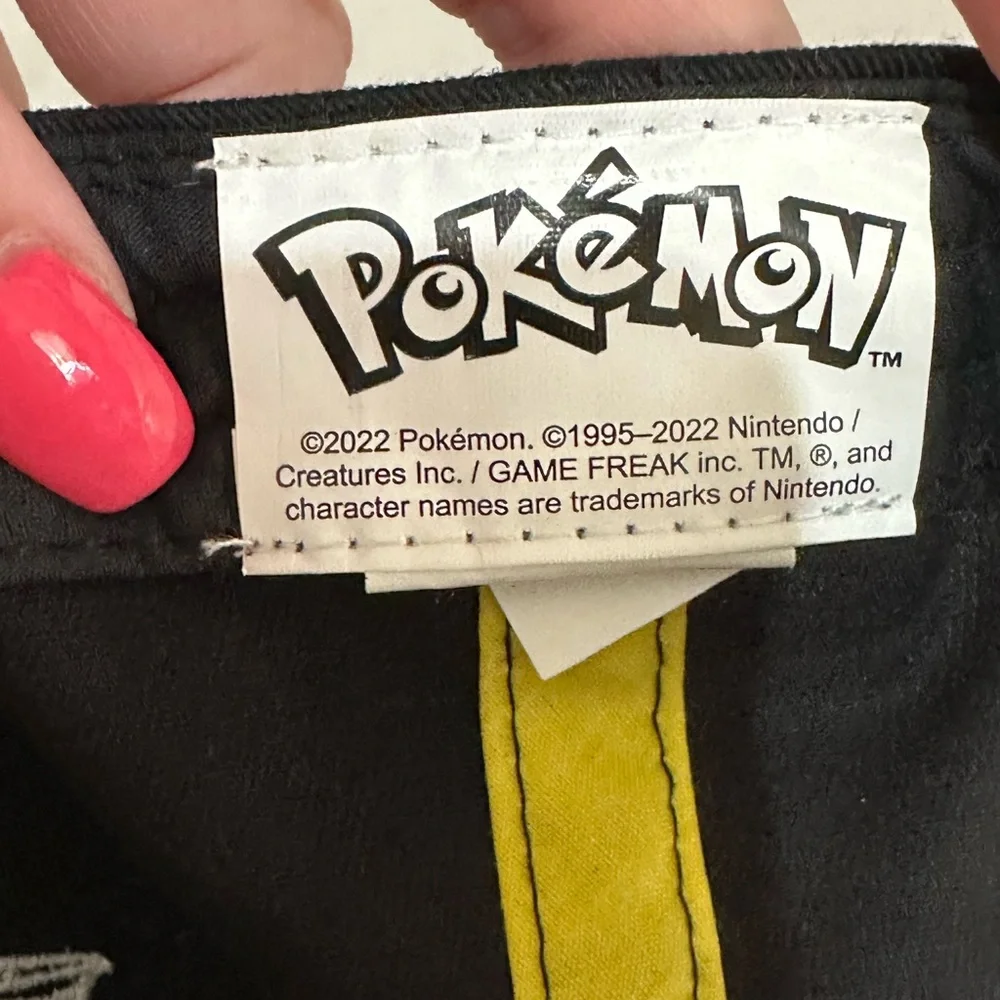 Pokemon Gotta Catch Them All Black Picachu Hat